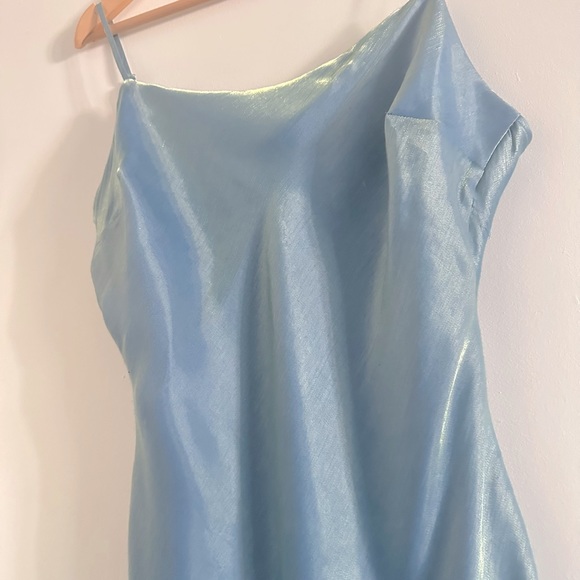 Lovely Day Light Blue Slip Dress - Picture 5 of 10
